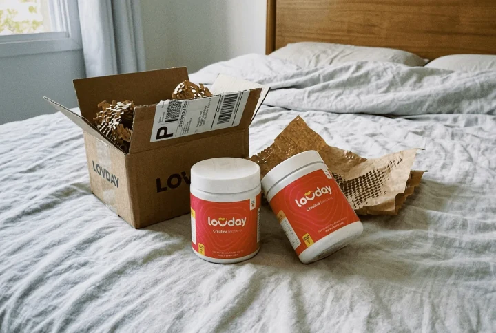 Unboxing Lovday com embalagem