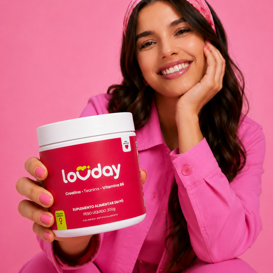 Creatina com L-teanina: por que a Lovday combina esses dois ativos?