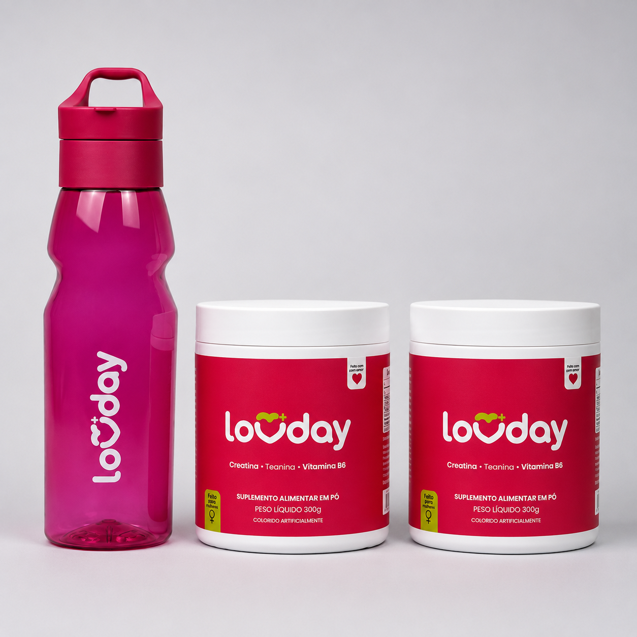 Kit 2 Meses Mais garrafa Lovday 750ml