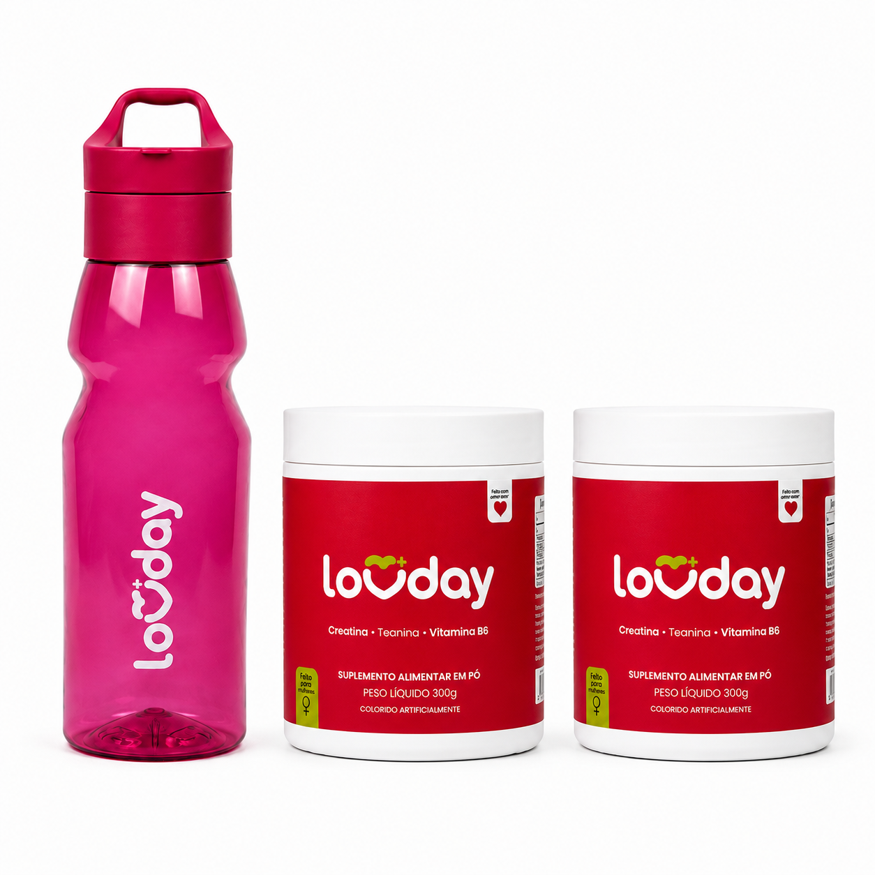 Kit 2 Meses Mais garrafa Lovday 750ml